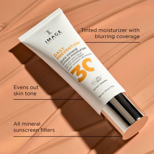 DAILY PREVENTION™ pure mineral tinted moisturizer SPF 30 ~ Sheer Tint
