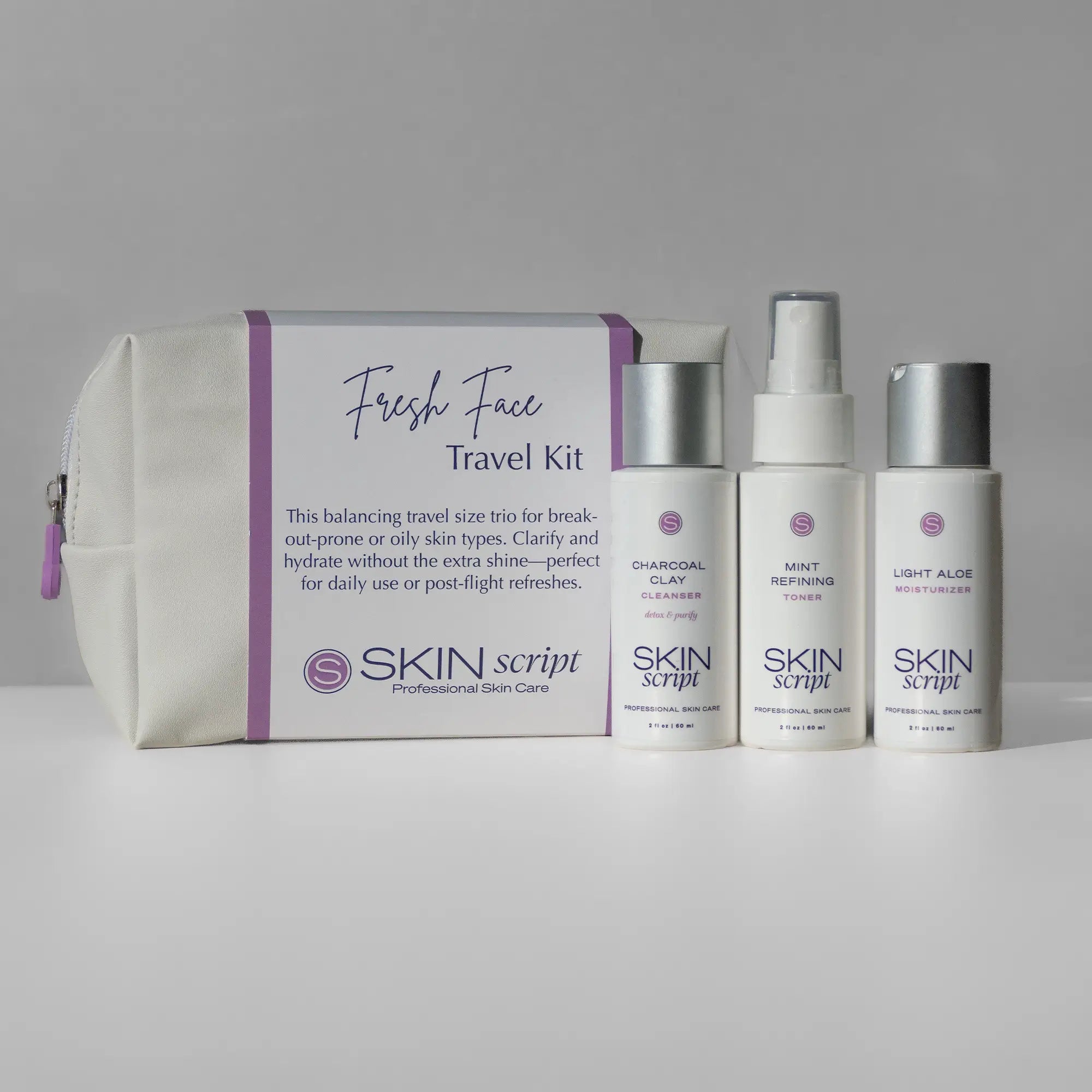 Fresh Face Travel Kit | Skin Script – Relevé Aesthetics