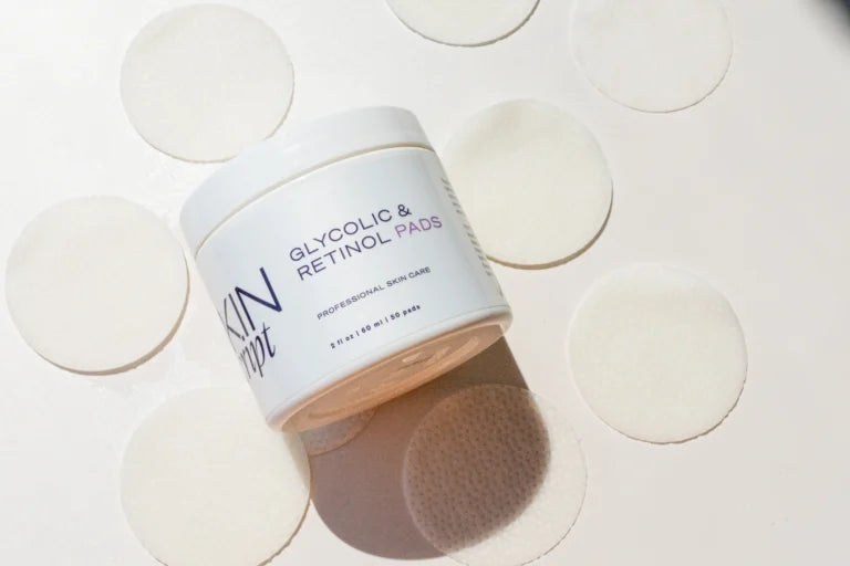 Glycolic and Retinol Pads ~ New Look!