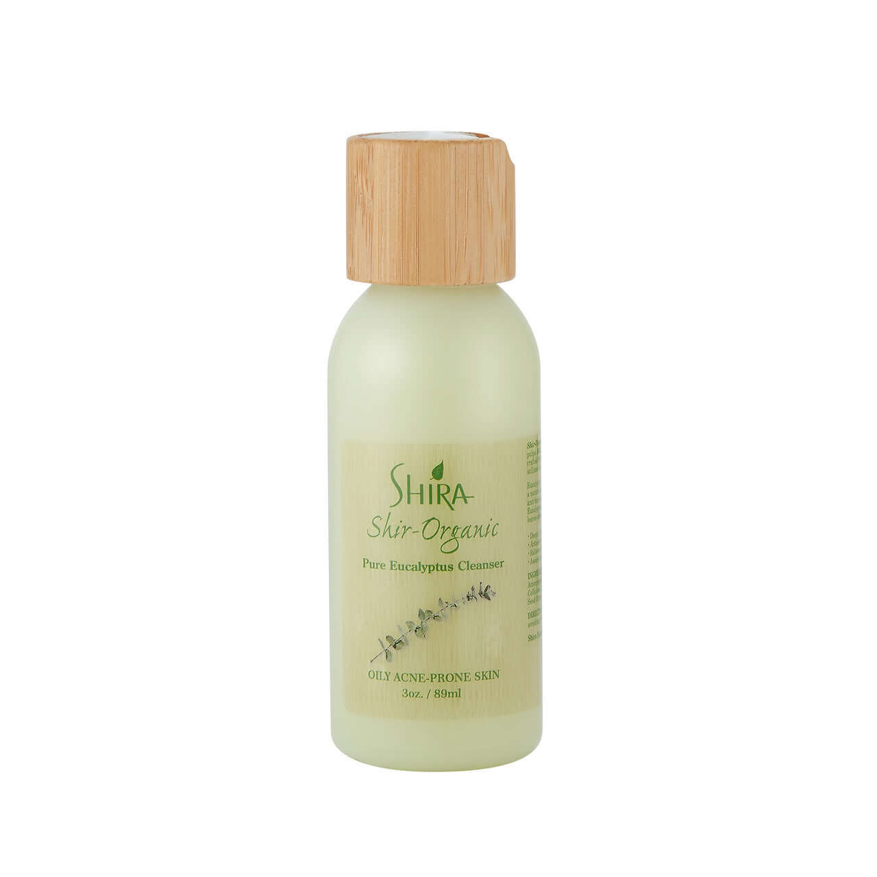 Pure Eucalyptus Cleanser with natural medicinal properties in a 3oz bottle for oily and acne-prone skin