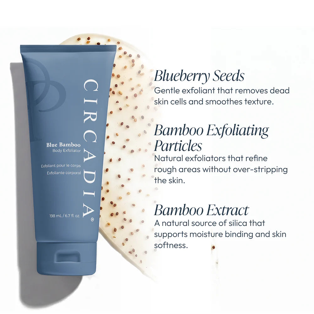 Blue Bamboo Body Exfoliator
