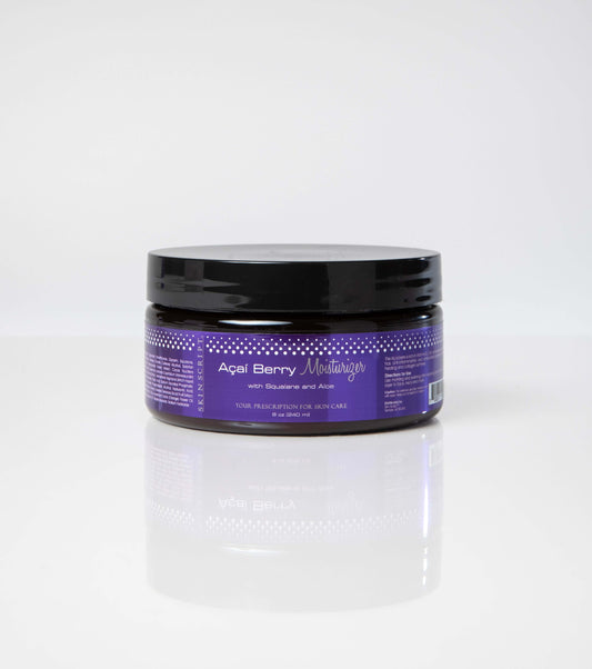 Acai Berry Antioxidant Moisturizer - hydrating skin cream rich in antioxidants for improved skin hydration, moisture balance, and reduced aging signs.