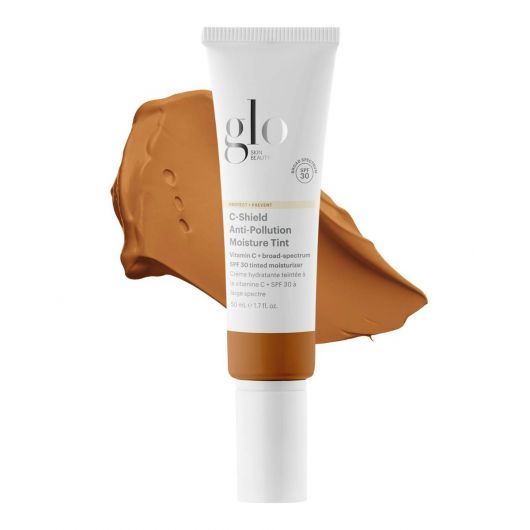 C-Shield Anti-Pollution Moisture Tint SPF 30, 3-in-1 tinted moisturizer with broad-spectrum protection and natural mineral pigments.