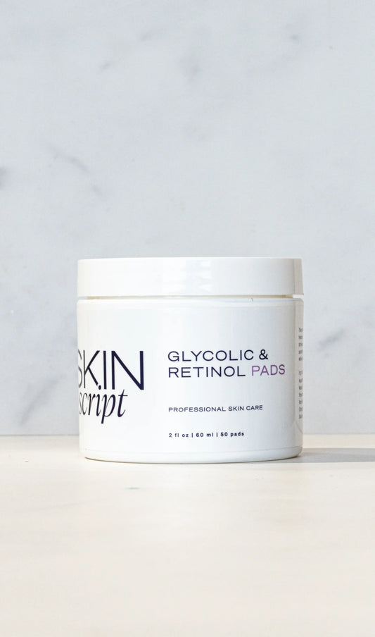 Glycolic and Retinol Pads ~ New Look!