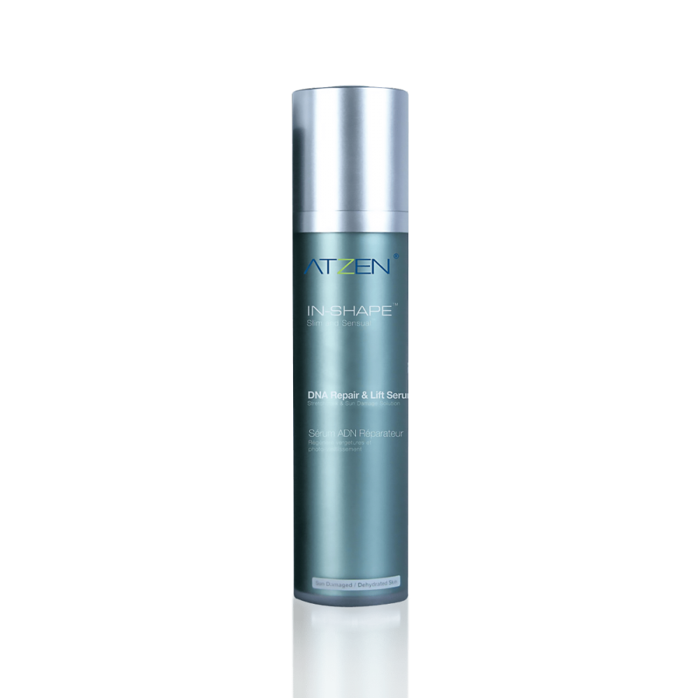 IN-SHAPE™ DNA Repair and Lift Serum by ATZEN® for elasticity restoration and firm skin.