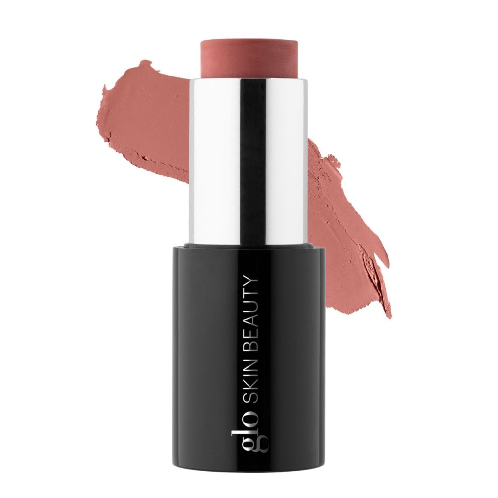 Cream Blush Stick with Vitamin E and Botanical Oils for Longwearing, Buildable Color for Cheeks, Lids, and Lips