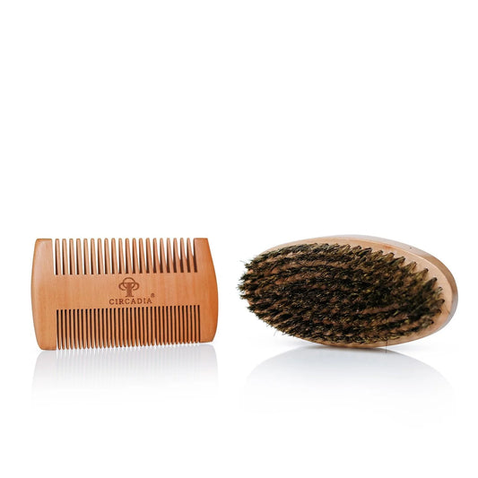 Circadia Beard Brush & Comb Combo