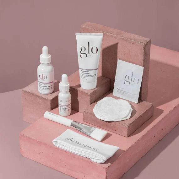 Bio-Renew EGF Cell Repairing Facial Kit with plant stem cell and vegan epidermal growth factor treatment products.