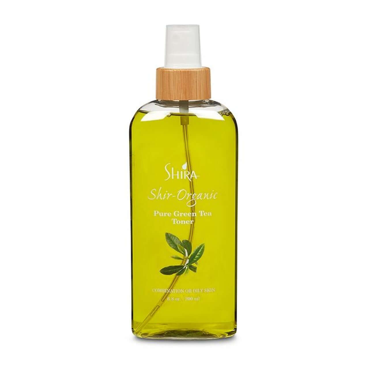 Pure Green Tea Toner Bottle - Herbal Skincare for Acne and Sun Damage Protection