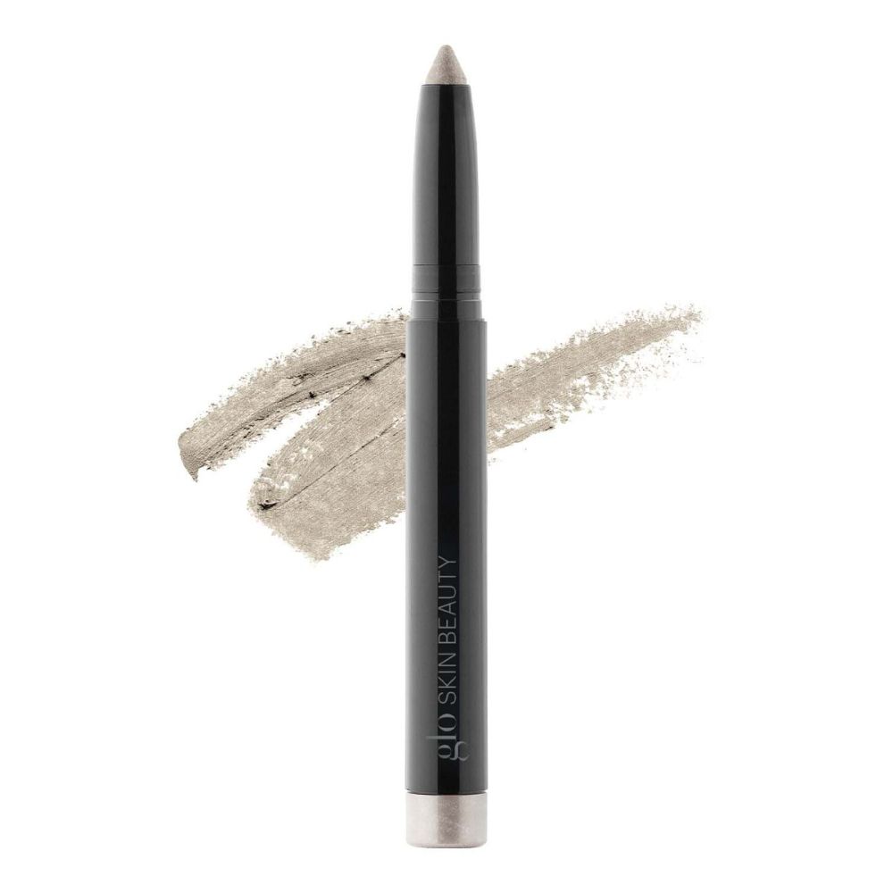 High-performance Cream Stay Shadow Stick with antioxidants and jojoba oil, ideal as primer, eyeshadow, liner, and for lips and cheeks.