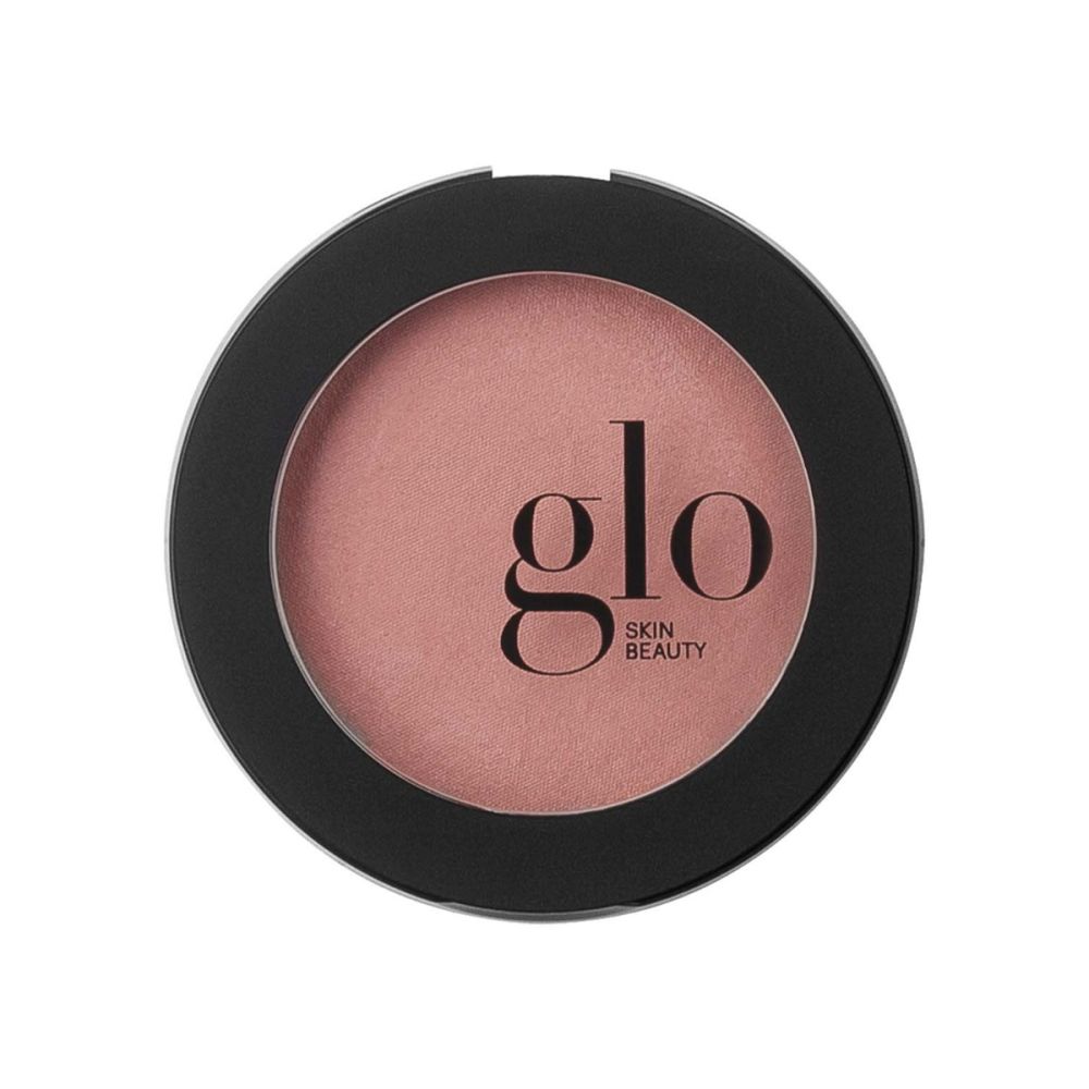 Velvet soft mineral powder blush in semi-matte finish by Glo Skin Beauty, offering longwearing, buildable color for cheeks, eyelids, and lips.