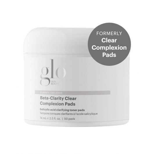 Beta-Clarity Clear Complexion Pads container with salicylic acid and spearmint oil for clear skin, formerly Clear Complexion Pads