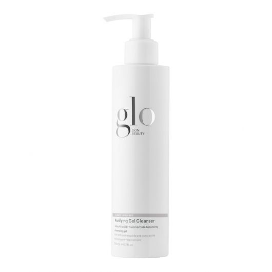 Purifying Gel Cleanser with salicylic acid and niacinamide for skin balancing, exfoliation, targeting clogged pores, excess oil, and breakouts