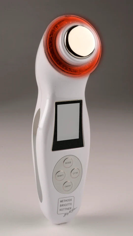 The Wave ultrasound and LED device for toning and anti-aging treatments combining four modalities for optimal results