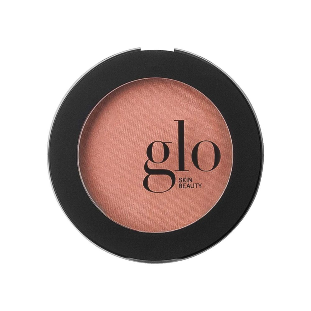 Glo Skin Beauty mineral powder blush with a velvety soft texture in a semi-matte finish for longwearing, buildable color.