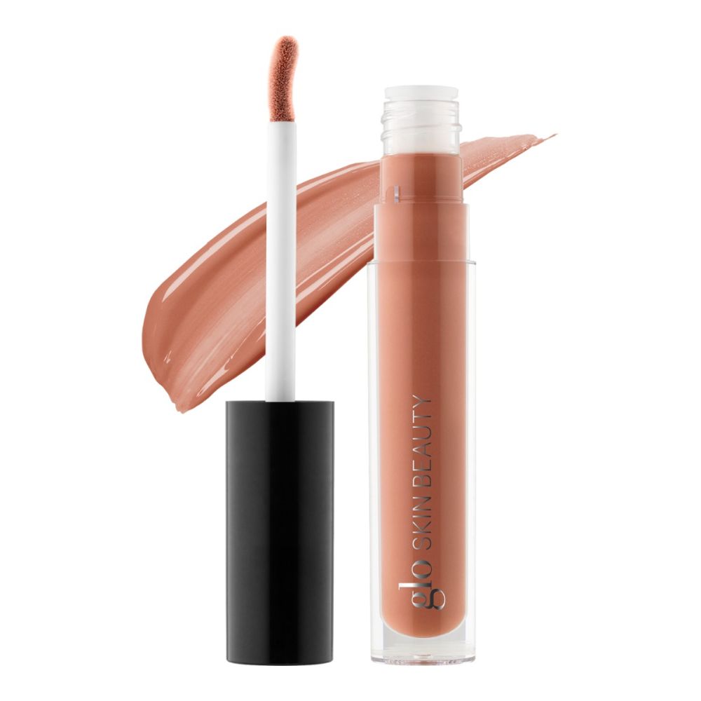 Conditioning Lip Gloss with high-shine finish and non-sticky texture, loaded with hyaluronic acid and antioxidants for nourishing lip color.